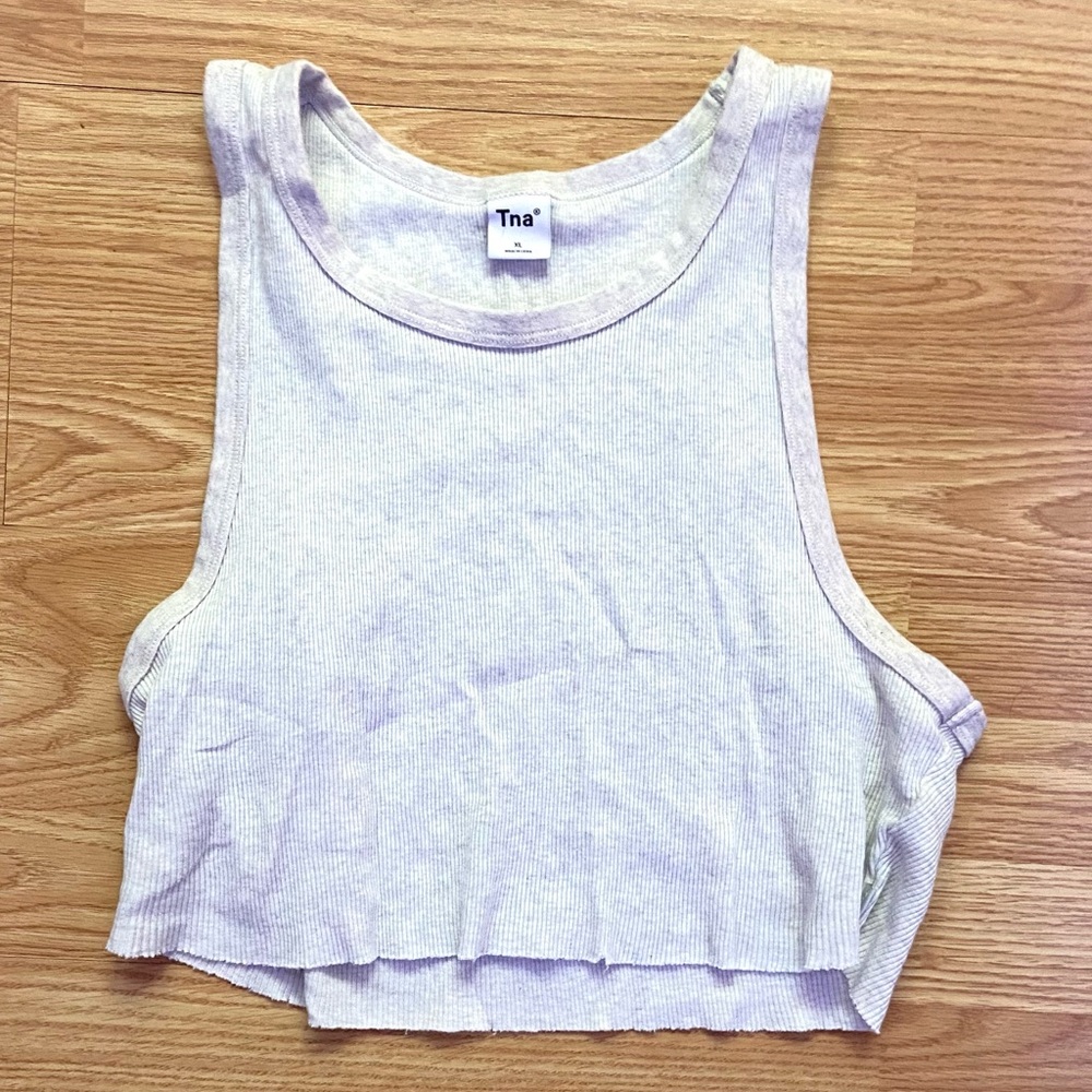 Aritzia TNA racer back crop tank